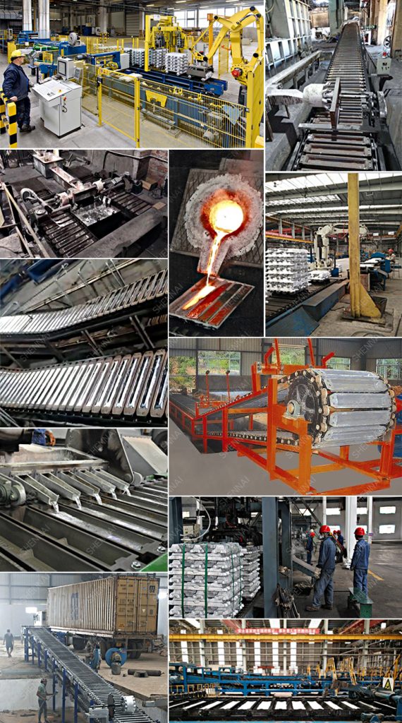 Aluminum Ingot Casting Machine Luoyang Shennai Power Equipment Co., Ltd.