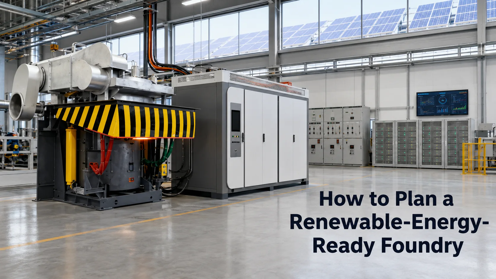 How to Plan a Renewable-Energy-Ready Foundry