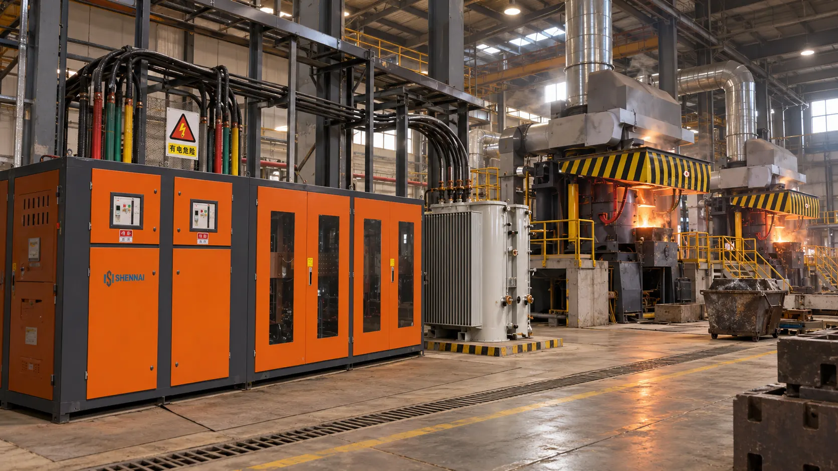 Series vs Parallel Inverter for Multi-Furnace Foundries Power Sharing, Transformer Utilization, and Retrofit Decisions