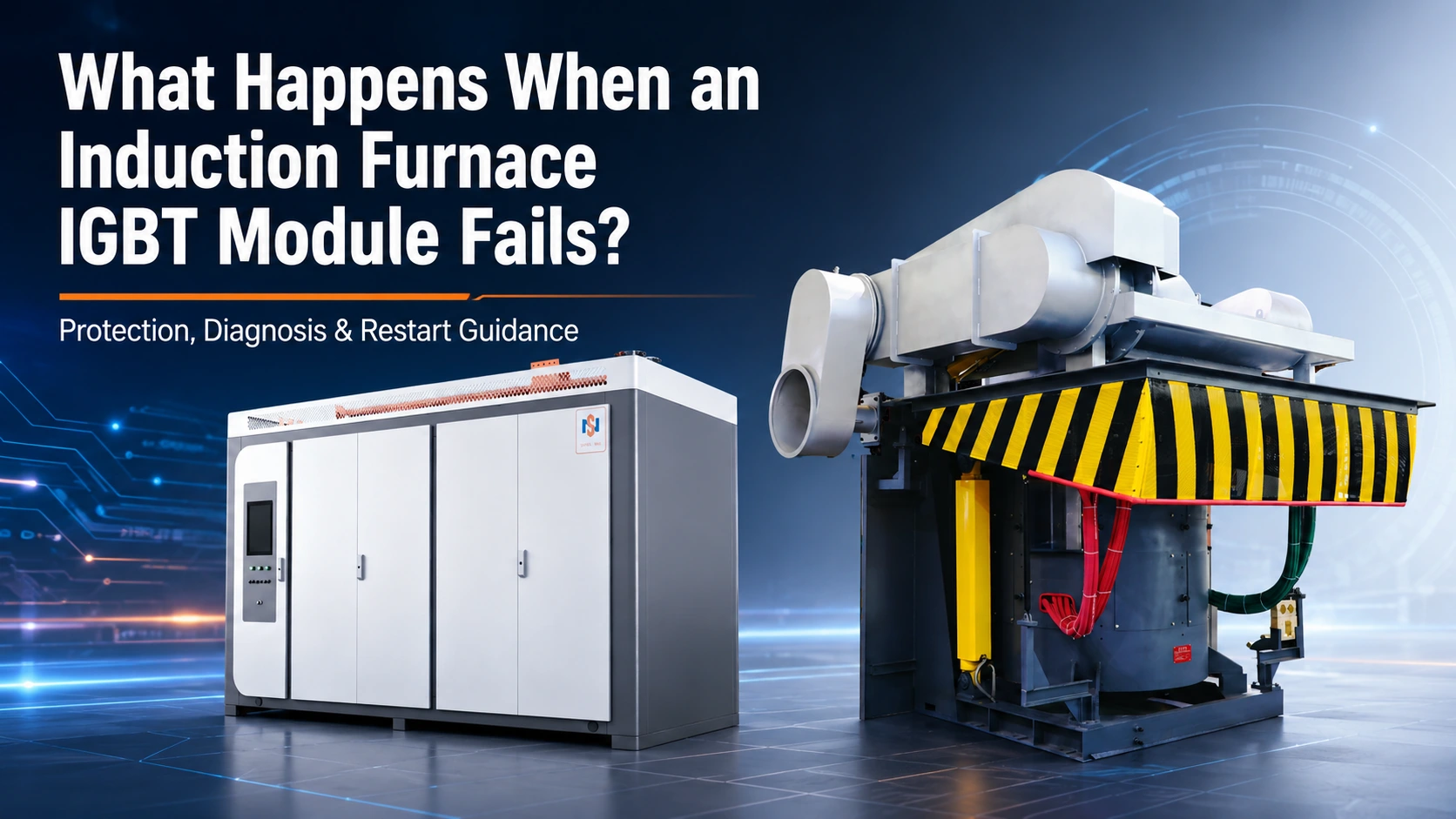 What Happens When an Induction Furnace IGBT Module Fails