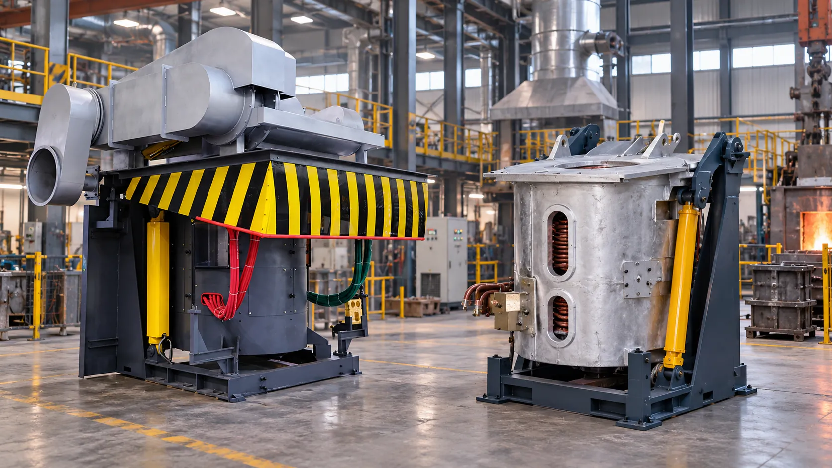 How to Select an Induction Furnace Shell for a Retrofit Load, Cooling, Safety, and Layout Checks